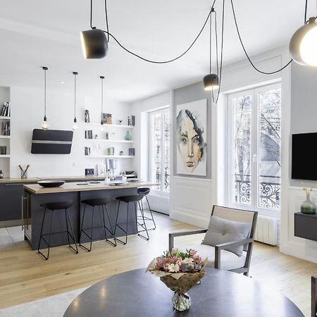 L'Aubelyne - Chic T2 Quartier Prefecture Apartment Lyon Luaran gambar
