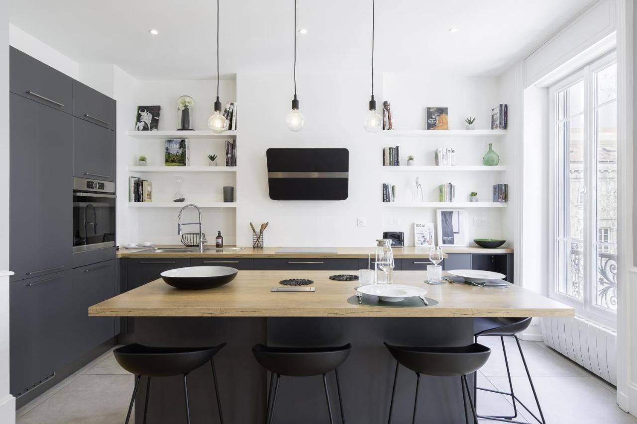 L'Aubelyne - Chic T2 Quartier Prefecture Apartment Lyon Luaran gambar