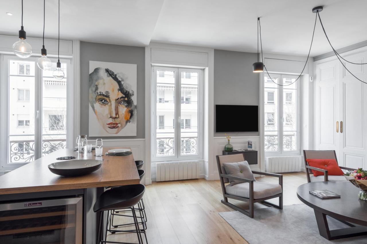L'Aubelyne - Chic T2 Quartier Prefecture Apartment Lyon Luaran gambar