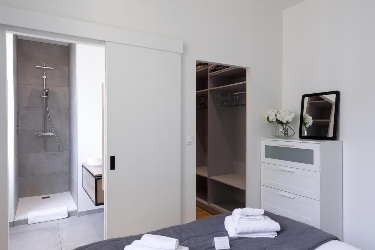 L'Aubelyne - Chic T2 Quartier Prefecture Apartment Lyon Luaran gambar